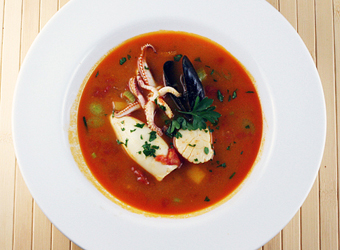 bouillabaisse with robin fish