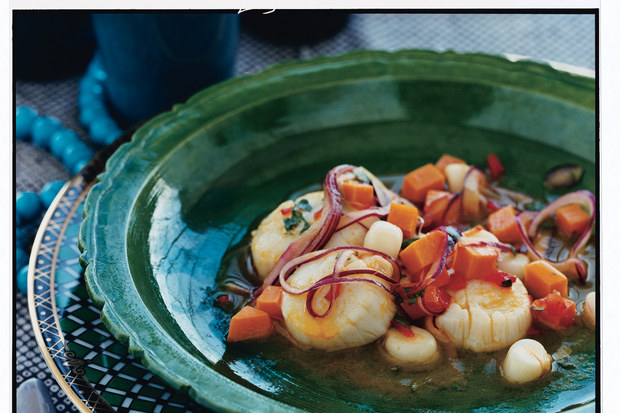 scallop ceviche